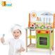 Дерев'яна дитяча кухня з посудом Fantastic Kitchen Viga Toys 50957FSC
