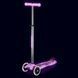 Дитячий триколісний самокат Maxi Micro Deluxe Glow LED Bright Purple MMD367 від 5 до 12 років