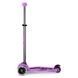 Дитячий триколісний самокат Maxi Micro Deluxe Glow LED Bright Purple MMD367 від 5 до 12 років