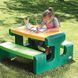 Дитячий великий стіл для пікніка Picnic Table Evergreen Little Tikes 466A для 6 дітей