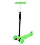 Уцінка Дитячий триколісний самокат LED Kids Scooter GO Travel maxi LS306GR зелений