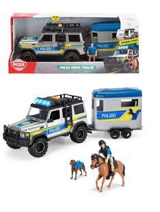 Ігровий набір Police Horse Trailer Dickie Toys 3717007 звук, світло