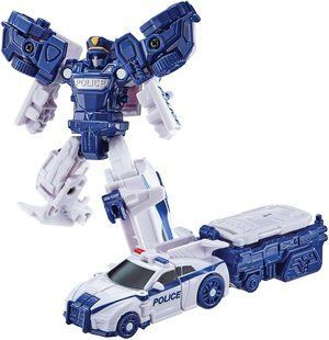 Робот-трансформер Полицейская машина S5 Rescue mini Tobot P Police Car Young Toys 301159