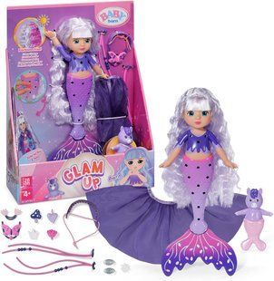 Лялька Baby Born Glam Up Русалонька Aura (28 см) Zapf Creation 871799