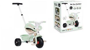 Дитячий металевий триколісний велосипед 3 в 1 Be Fun Komfort Smoby 7600740420 від 10 місяців