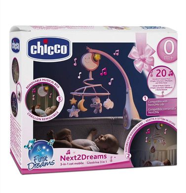 Музыкальный мобиль на кроватку Next2 Dreams Chicco 07627