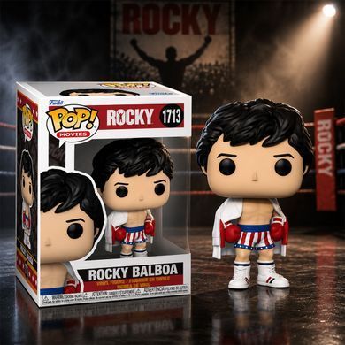 Ігрова фігурка Funko POP! серії Роккі 4 - Роккі Бальбоа