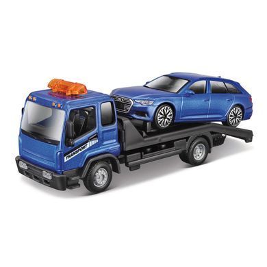 Игровой набор Эвакуатор с автомоделью Audi A6 Avant Bburago 18-31418 серии Street Fire