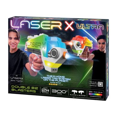 Ігровий набір для лазерних боїв Laser X Ultra Double Blasters NSI 87552 для двох гравців