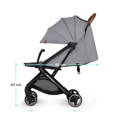 Прогулянкова коляска Kinderkraft Nubi Gray KKWNUBIGRY0000