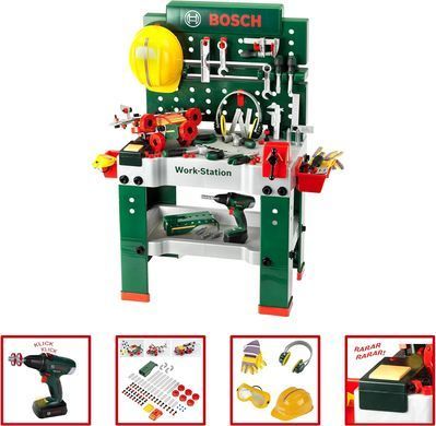 Мастерская с инструментами (150эл.) Bosch mini Workbench No. 1 Theo Klein 8485