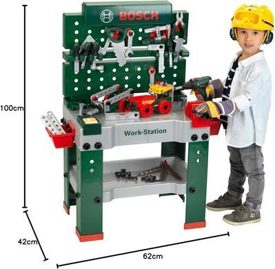 Мастерская с инструментами (150эл.) Bosch mini Workbench No. 1 Theo Klein 8485