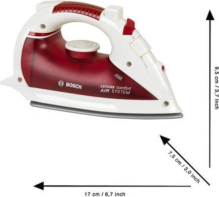 Игрушечный утюг Bosch mini Iron Theo Klein 6254 с функцией распыления воды