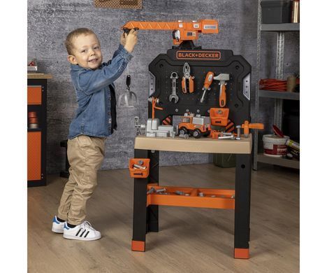 Іграшкова майстерня інструментів (87 аксес.) Bricolo Builder Black + Decker Smoby 7600360741