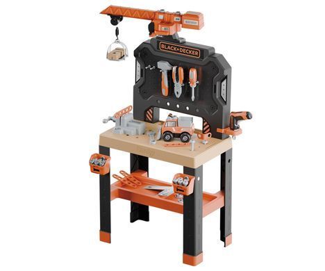 Іграшкова майстерня інструментів (87 аксес.) Bricolo Builder Black + Decker Smoby 7600360741