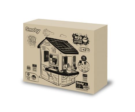 Игровой домик с кухней Mud Cooking House Smoby Life 7600810505