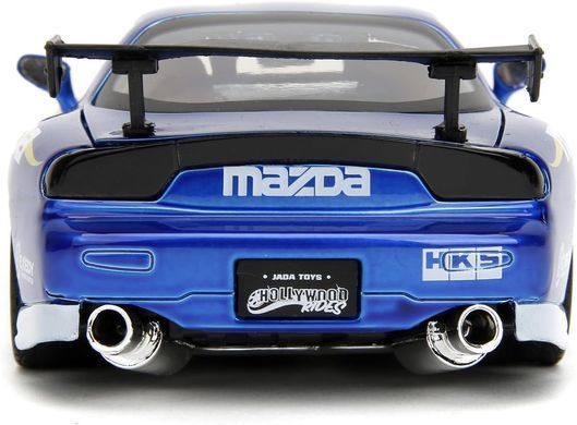 Металева машинка Вуличний боєць Street Fighter 1993 Mazda RX-7 1:24 з фігуркою Chun-Li Jada Toys 253255062