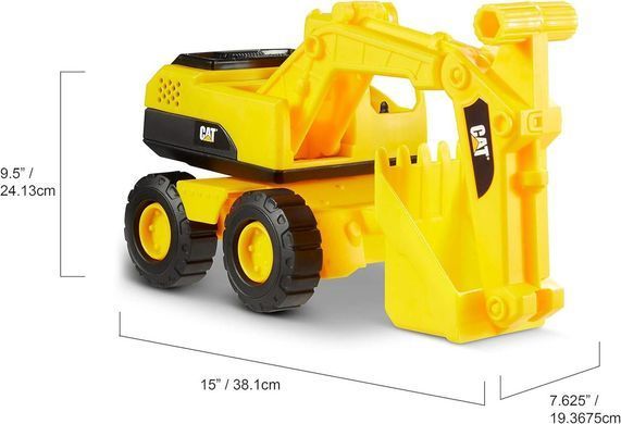 Игрушка экскаватор Cat Tough Rigs Excavator (38 см) Funrise 82035