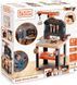 Игровой набор Мастерская Black+Decker с подъемным краном и машинкой Bricolo Builder Workbench Smoby 7600360741