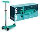 Детский трехколесный самокат Maxi Micro Deluxe Glow LED MMD365 Jelly Green