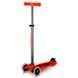 Дитячий триколісний самокат Maxi Micro Deluxe Glow LED Aura Red MMD368 від 5 до 12 років