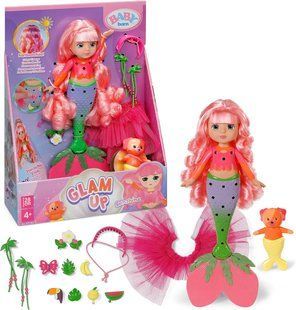 Лялька Baby Born Glam Up Русалонька Sunshine (28 см) Zapf Creation 871782