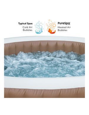 Надувний басейн-джакузі СПА Bubble Massage PureSpa INTEX 28426, 795л. 4 осіб