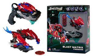 Уцінка Скрічер-трансформер Файермен S5 L2 Screechers Wild Blast Matrix Firemane EU686122 з LED підсвіткою