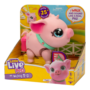 Piggly Інтерактивна іграшка Моє маленьке порося Little Live Pets My Pet Pig Moose Toys 26366