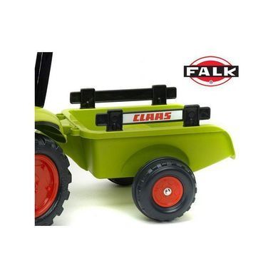 Дитячий трактор на педалях з ковшем і причепом Claas Arion 410 Falk 2040AM від 2 років