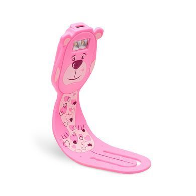 Уценка LED фонарик-закладка розовый Мишка Flexilight Rechargeable Pals FLRPBE с USB-кабелем