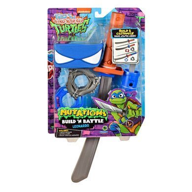 Уцінка Набір іграшкової зброї Меч-катана Лео TMNT Build N' Battle Leonardo Playmates 84251