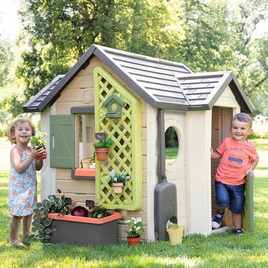 Ігровий будиночок садівника Smoby Life Garden House 7600810408 з 21 аксесуарами