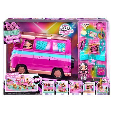 Игровой набор Гастрольный автобус Music Festival с куклой L.O.L. Surprise! MGA 249757