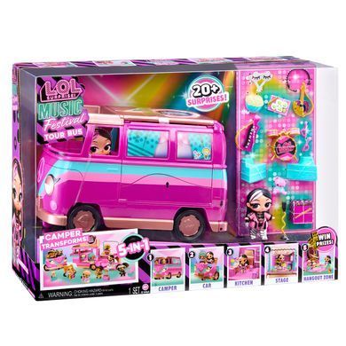 Игровой набор Гастрольный автобус Music Festival с куклой L.O.L. Surprise! MGA 249757