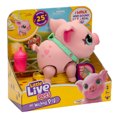 Piggly Інтерактивна іграшка Моє маленьке порося Little Live Pets My Pet Pig Moose Toys 26366