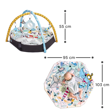 Развивающий коврик 2 в 1 Smartplay Sea Kinderkraft KPSMSE00MUL0000