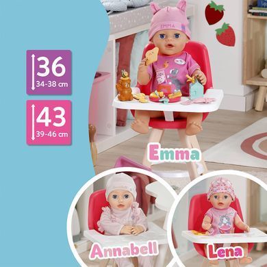 Стільчик для годування ляльки Baby Born Zapf Creation 839744