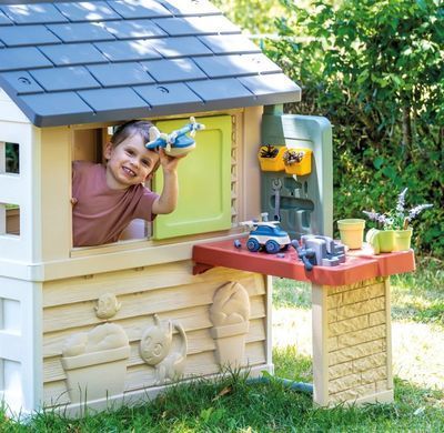 Игровой стол Garden Workshop Летняя мастерская с аксессуарами к домику Smoby Life 7600810928