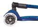 Складаний дитячий самокат Maxi Micro Deluxe Foldable LED Navy Blue MMD099 від 5 до 12 років