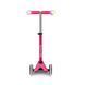 Розовый трехколесный самокат (до 50 кг) Mini Micro Deluxe Magic Pink LED MMD130 светящиеся ручки