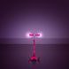 Розовый трехколесный самокат (до 50 кг) Mini Micro Deluxe Magic Pink LED MMD130 светящиеся ручки
