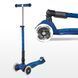 Складаний дитячий самокат Maxi Micro Deluxe Foldable LED Navy Blue MMD099 від 5 до 12 років