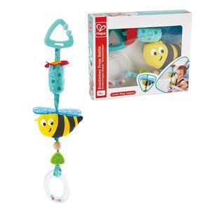 Іграшка підвіска на коляску Джміль Bumblebee Pram Rattle Hape E0022