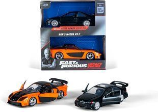 Набор металлических машинок Форсаж (1:32) Honda Civic EJ1 1993 и Han's Mazda RX-7 1997 Jada Toys 253202011