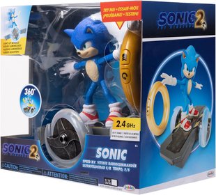 Фигурка Соник на радиоуправлении (2,4 ГГц) Sonic the Hedgehog 2 Jakks Pacific 409244