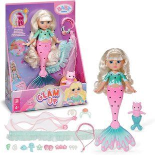 Лялька Baby Born Glam Up Русалонька Sparkle (28 см) Zapf Creation 871737