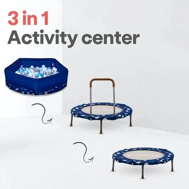 Батут з кульками 3в1 SmarTrike STTR9200005 Activity Center Trampoline & Ball Pit