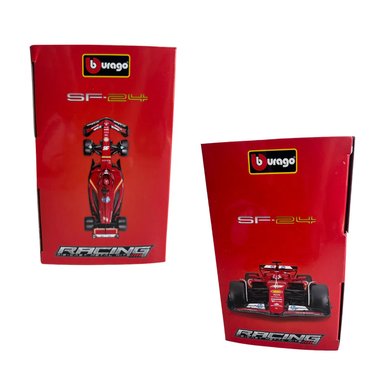 Металевий авто-конструктор Ferrari F1 Sf-24 Carlos Sainz #55 (1:24) Bburago 18-26859