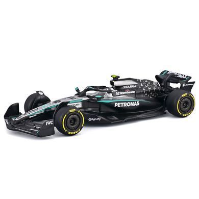 Автомодель (1:64) Mercedes-AMG F1 W16 (2025) Bburago 18-58002 в асортименті